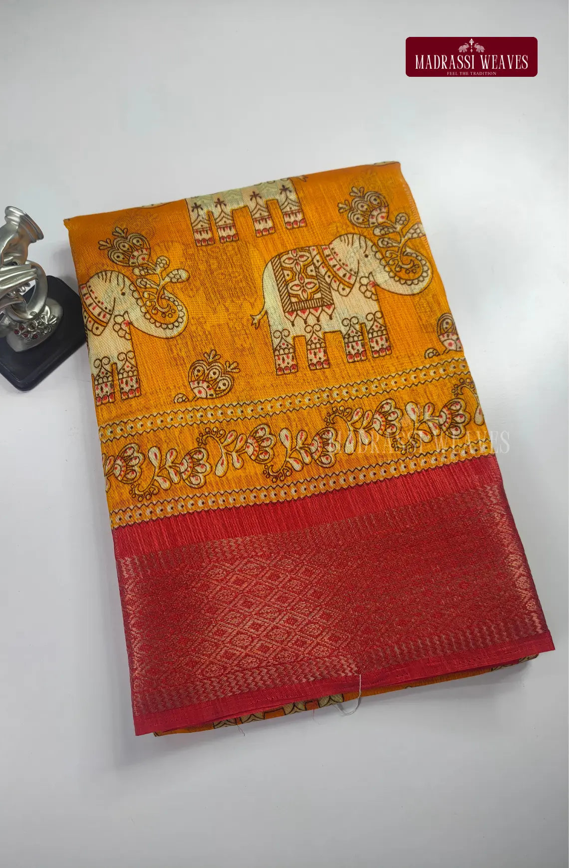 Office Wear Cotton Blend Saree