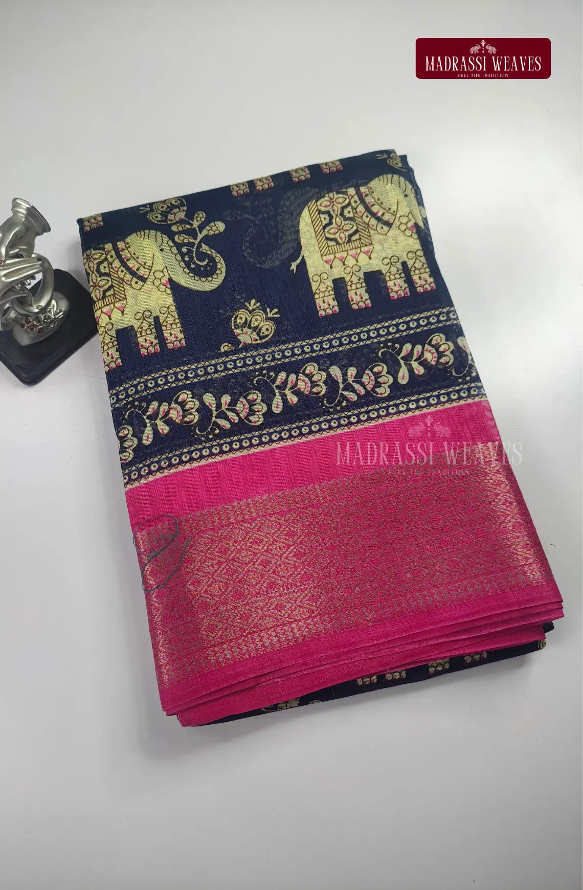 Office Wear Cotton Blend Saree