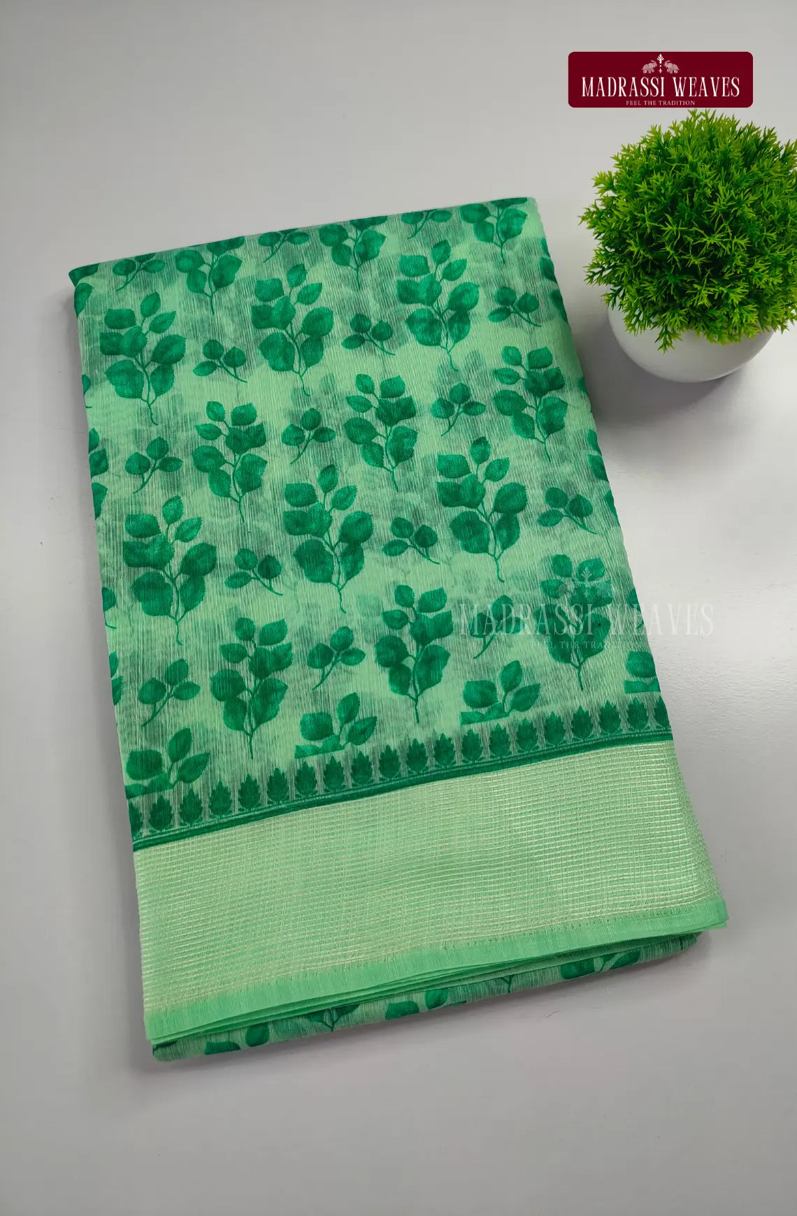 Office Wear Cotton Blend Saree