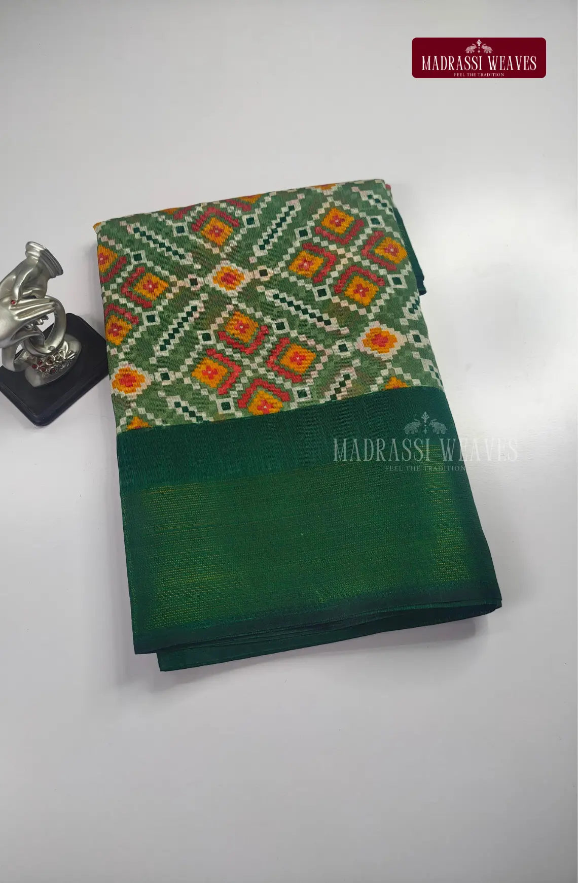 Office Wear Blend Cotton Saree
