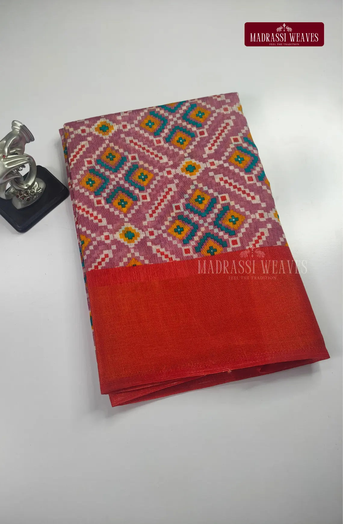 Office Wear Blend Cotton Saree
