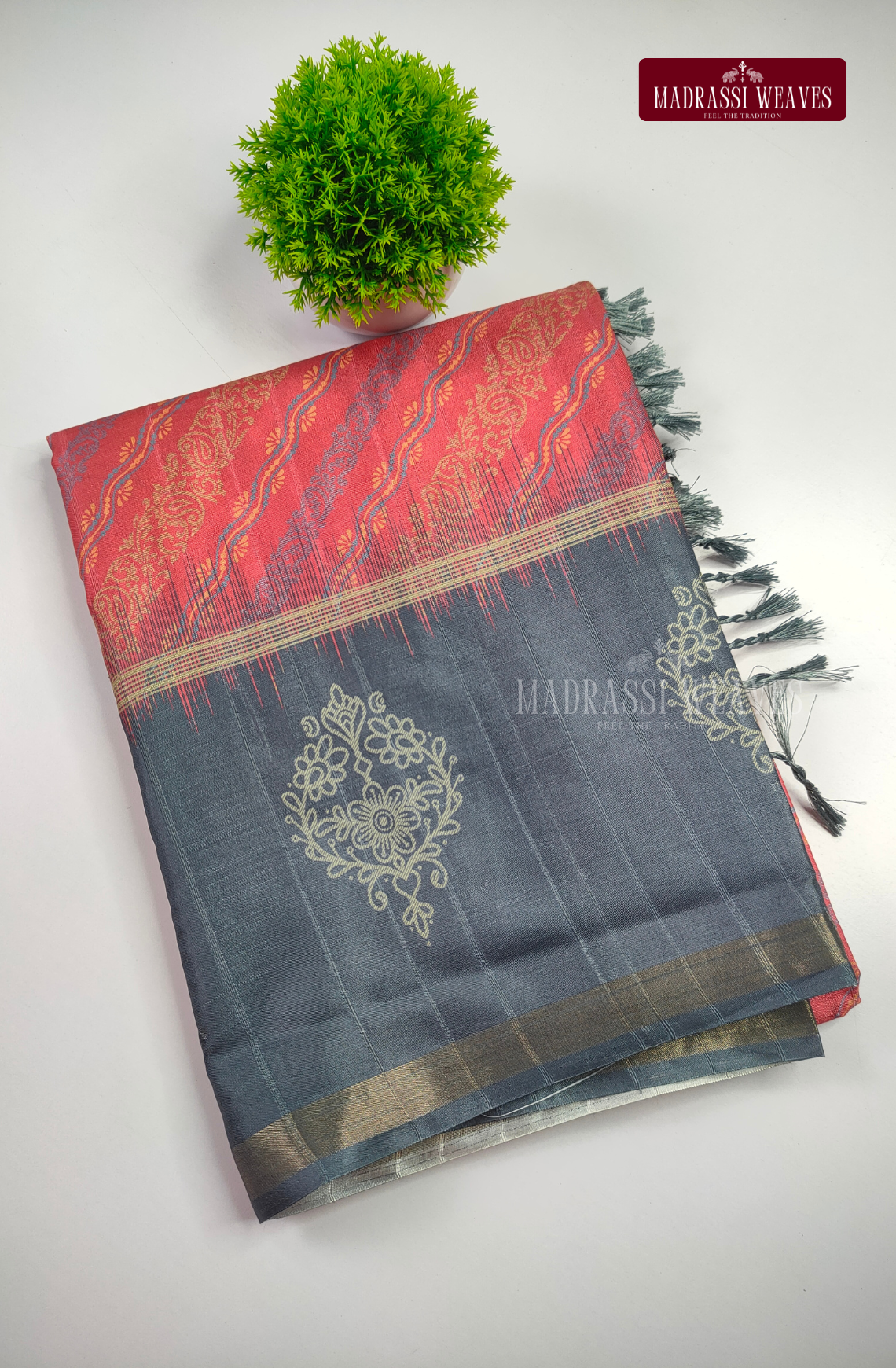 Office Wear Tussar Silk Saree