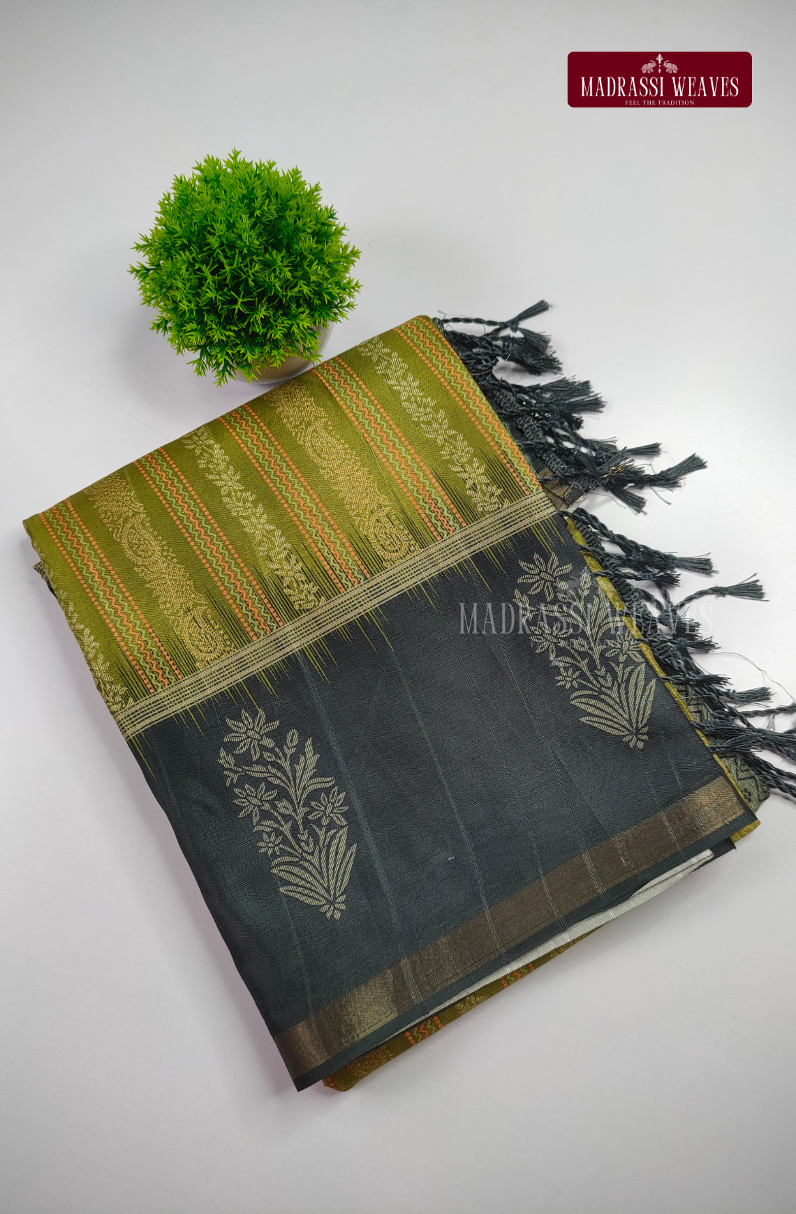 Office Wear Tussar Silk Saree
