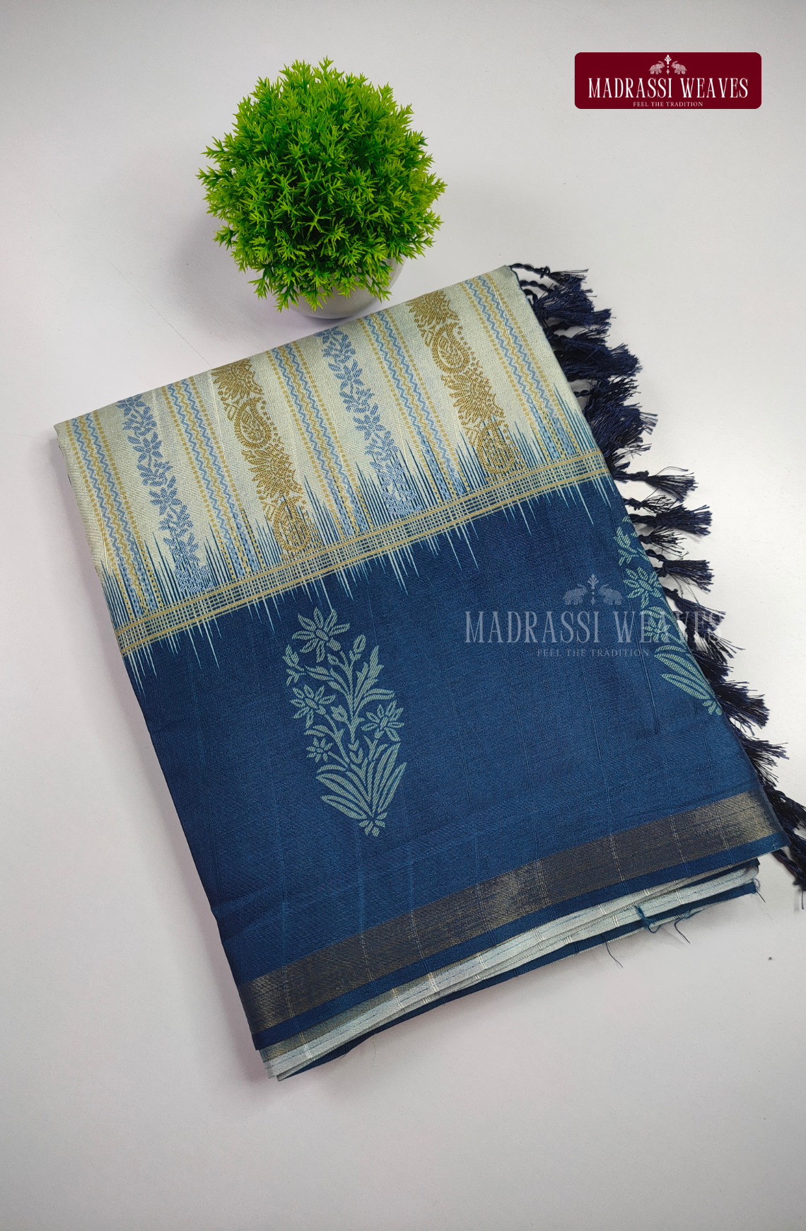 Office Wear Tussar Silk Saree