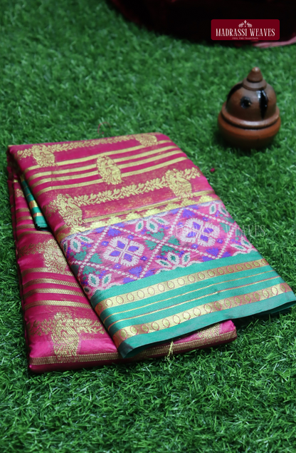 Banarasi Fancy Saree with Patola Border
