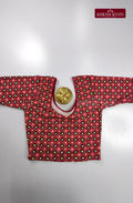 Plus Size Readymade Stretchable Blouse - Kunkum Red