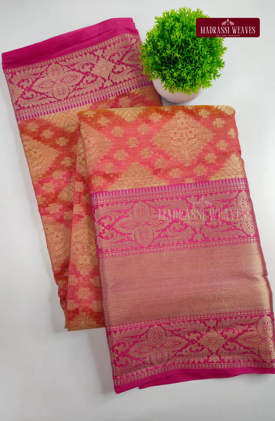 Premium Brasso Party Wear Saree