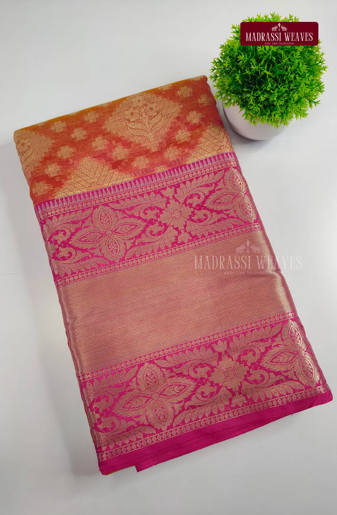 Premium Brasso Party Wear Saree