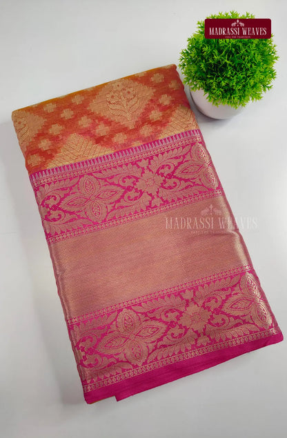 Premium Brasso Party Wear Saree