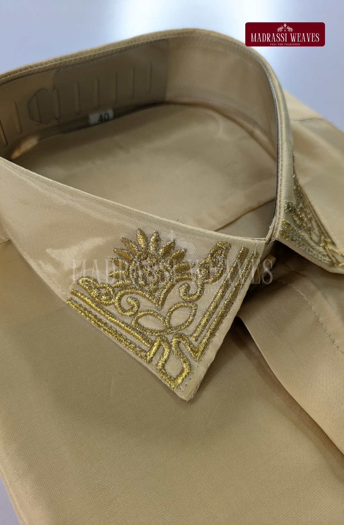 Premium Artsilk Customised Embroidery Dhoti Set
