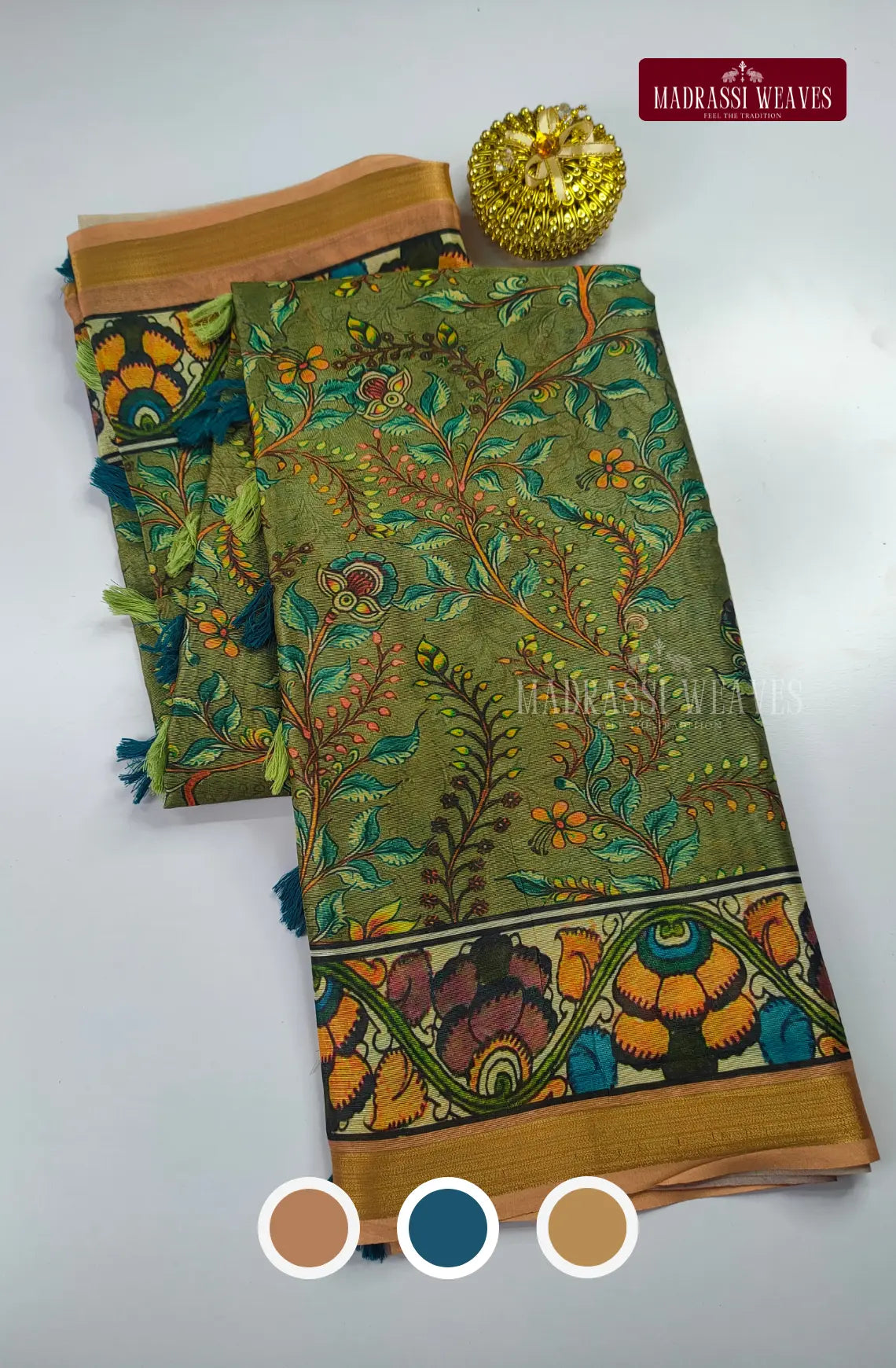 Premium Chanderi Cotton Saree