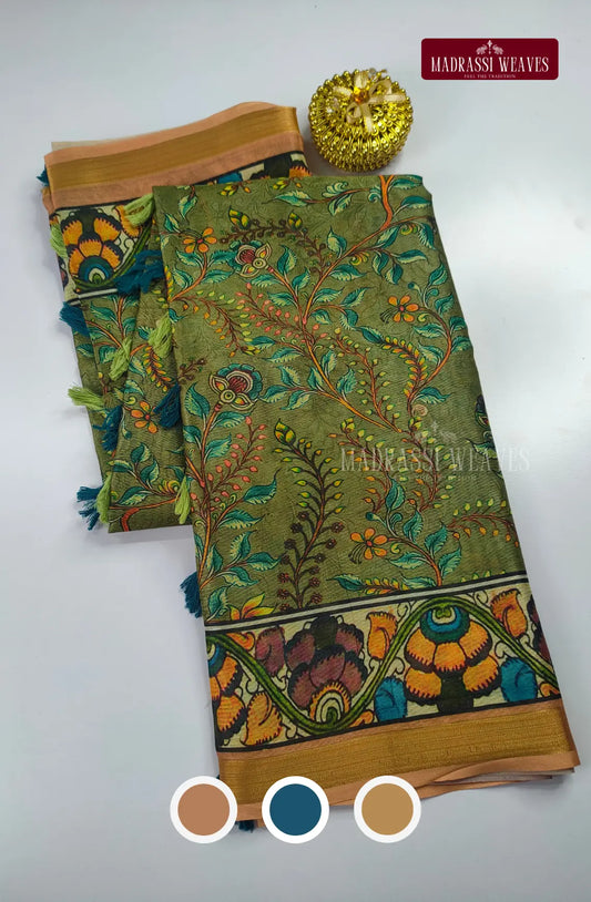 Premium Chanderi Cotton Saree