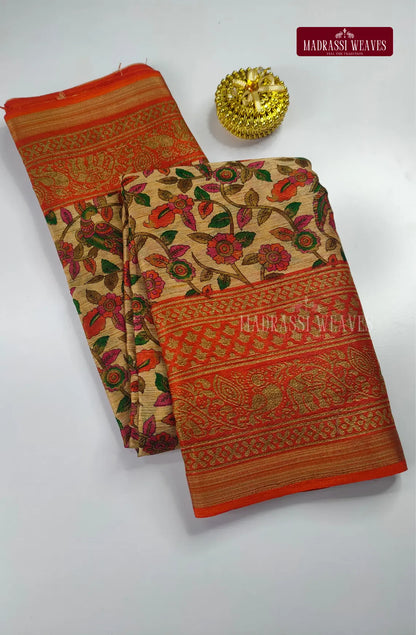 Premium Chanderi Cotton Saree
