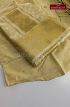 Premium Ethnic Embossed Men's Dhoti Set - Sandal