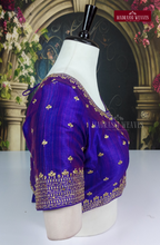 Premium Heavy Embroidered Silk Blouse