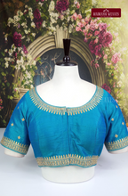 Premium Heavy Embroidered Silk Blouse