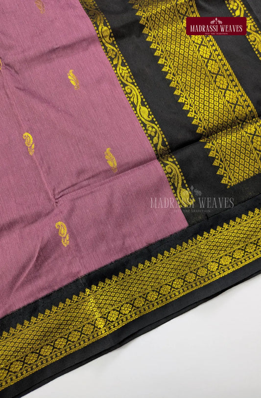 Premium Kalyani Gadwal Cotton Saree - Purple