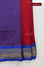 Premium Kalyani Gadwal Cotton Saree - Red