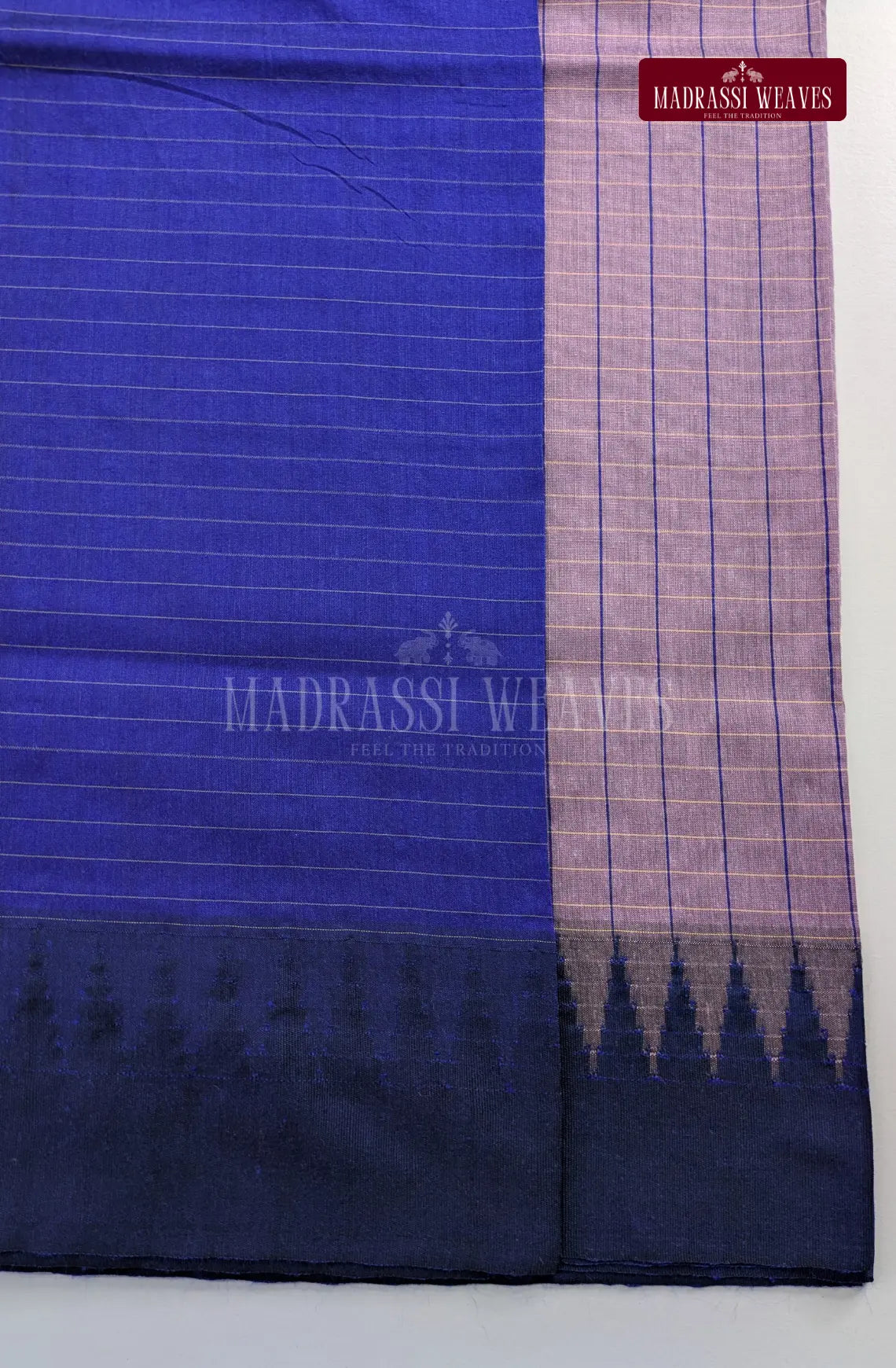 Premium Kalyani Gadwal Kattam Butta  Sarees - Lavender