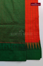 Premium Kalyani Gadwal Kattam Butta  Sarees - Orange