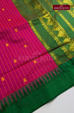 Premium Kalyani Gadwal Kattam Butta  Sarees - Rani