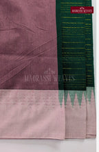 Premium Kalyani Korvai Tower Butta Sarees - Green