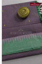 Premium Kalyani Korvai Tower Butta Sarees - Pale Lavender