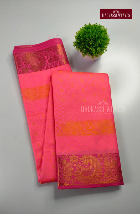 Premium Party Wear Gift Saree - Pink