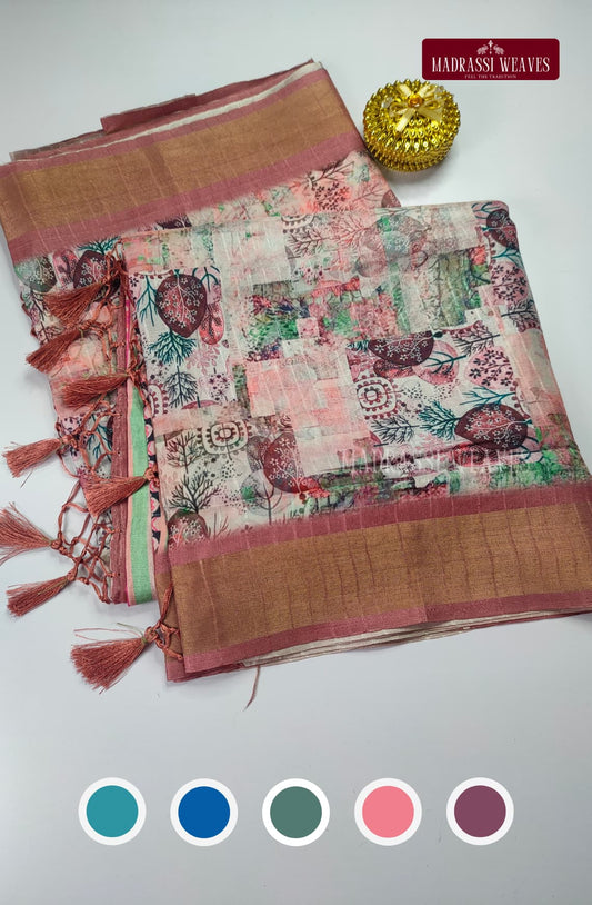 Premium Safar Digital Soft Silk Saree