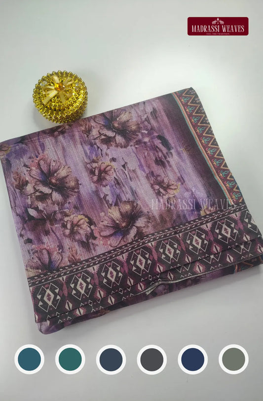 PartyWear Silk Cotton Saree