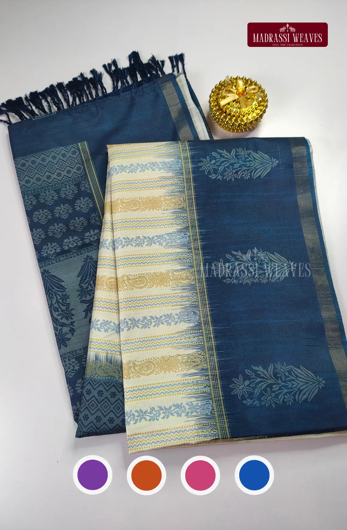 Premium Tussar Silk Saree