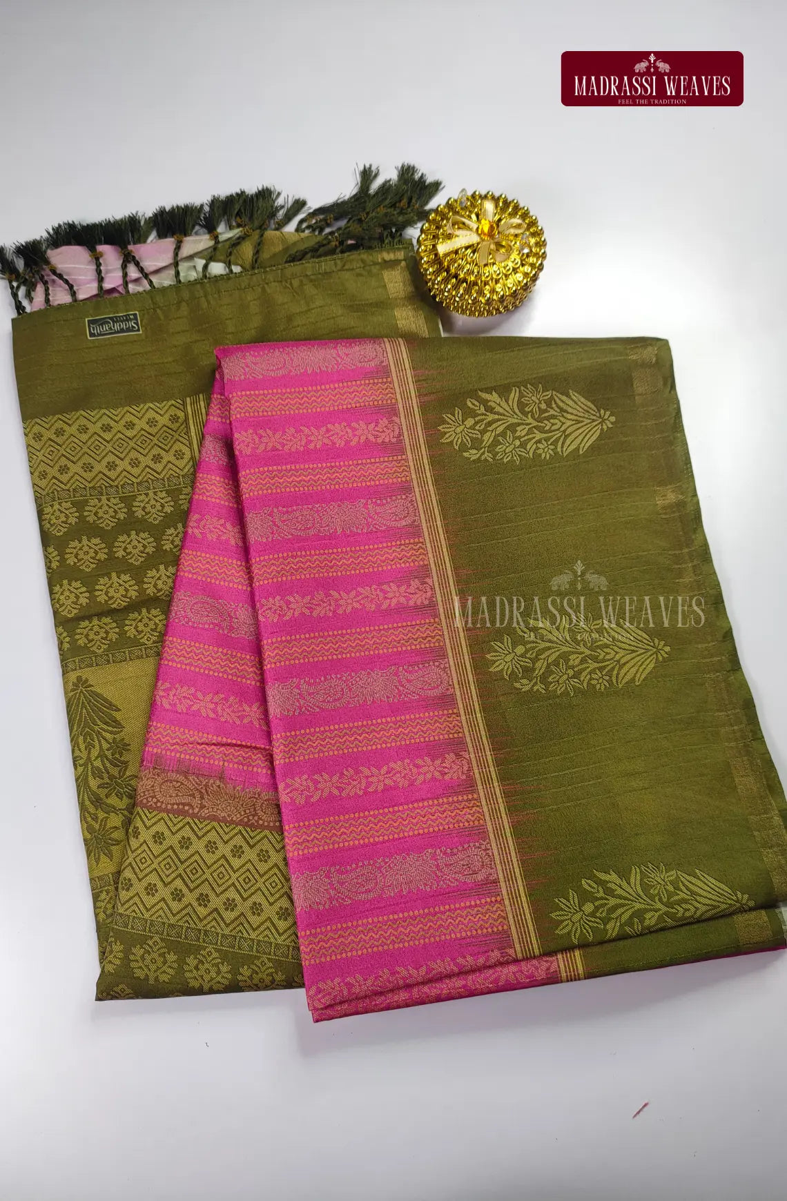 Premium Tussar Silk Saree