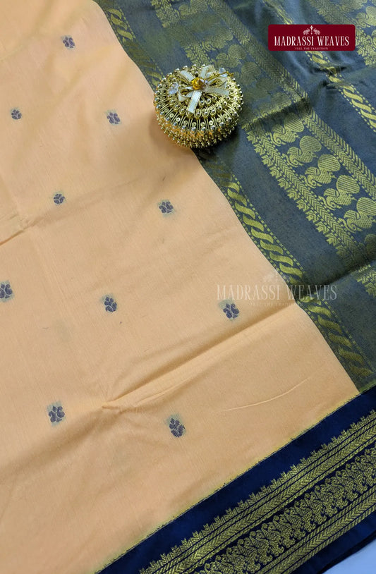 Premium Kalyani Gadwal Cotton Saree - Tussar