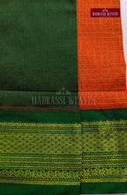 Premium Kalyani Gadwal Kattam Butta  Sarees - Orange
