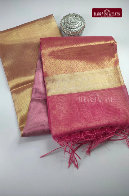 Jyothika Inspired Kathan Tissue Silk Saree