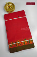 Pure Cotton With Border Sarees