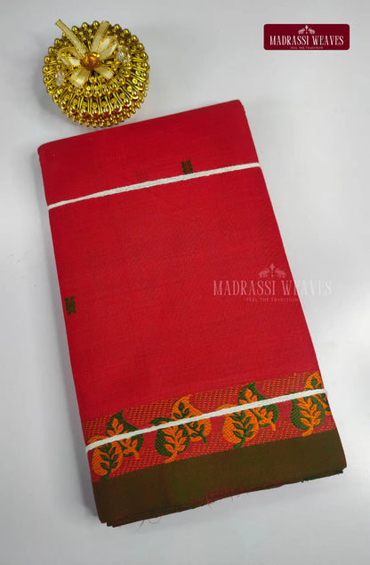 Pure Cotton With Border Sarees