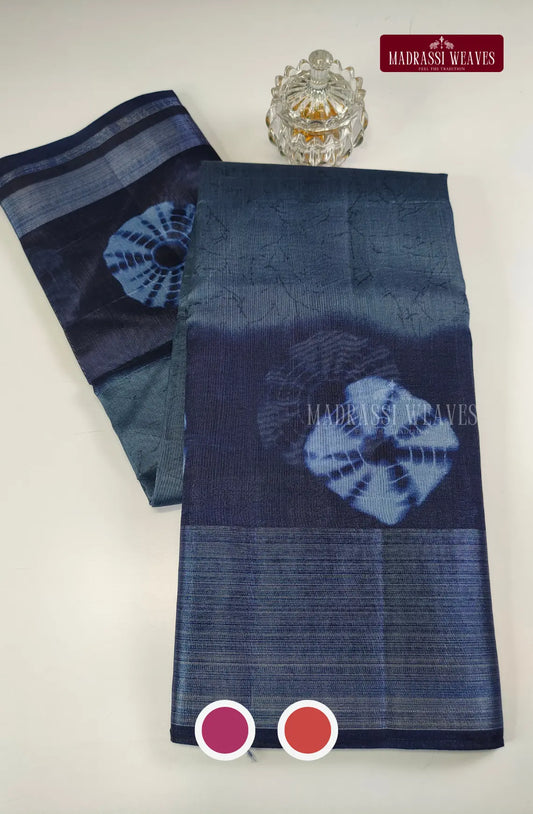 Rayon Cotton Blend Diamond Saree