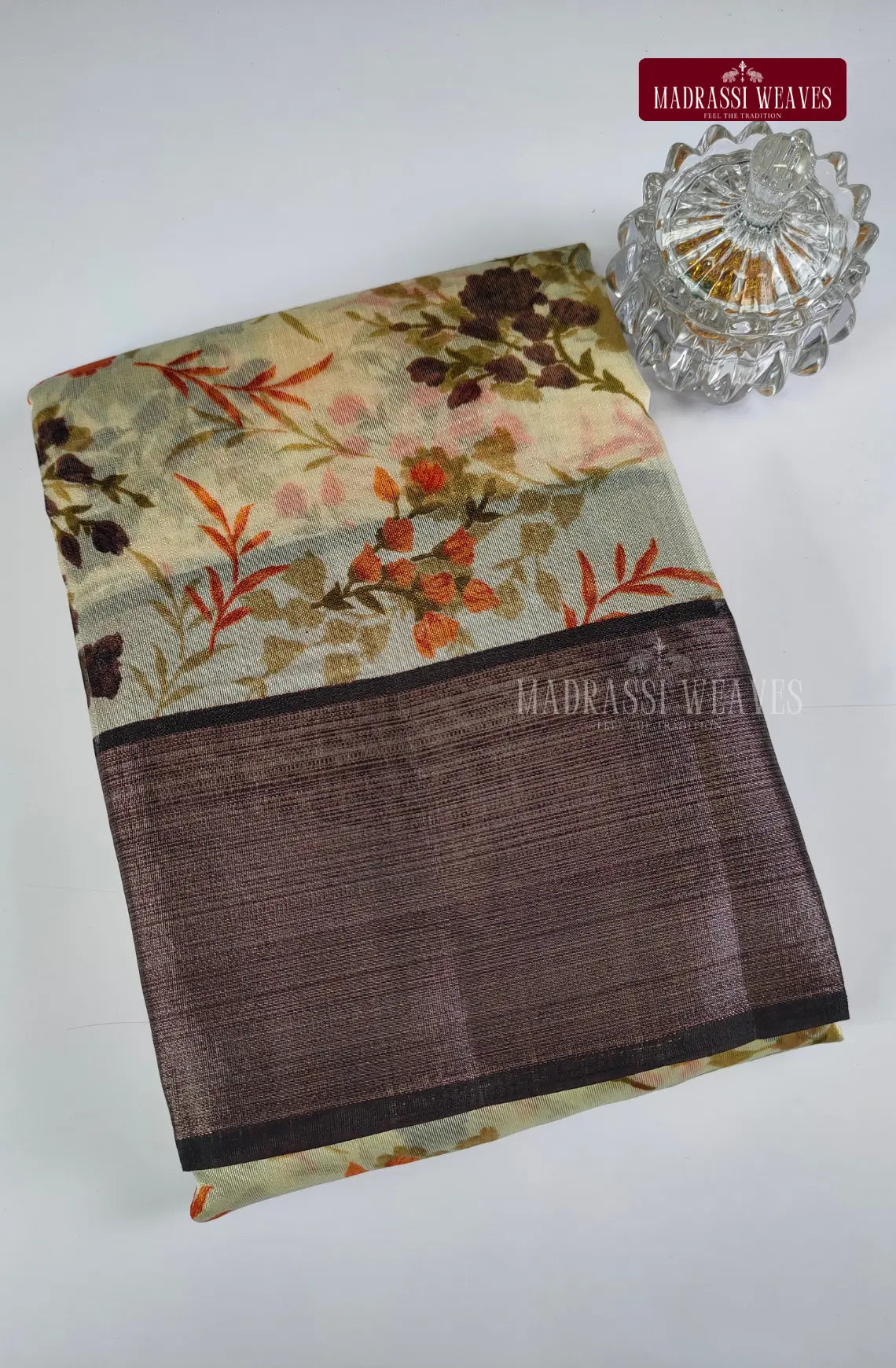 Rayon Cotton Blend Floral Saree
