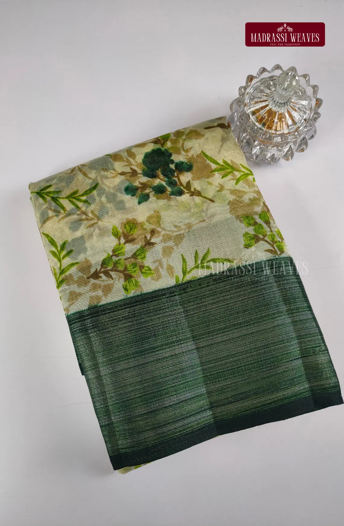 Rayon Cotton Blend Floral Saree