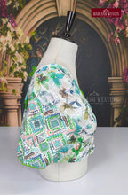 Readymade Floral Prined Polka Blouse - Rama