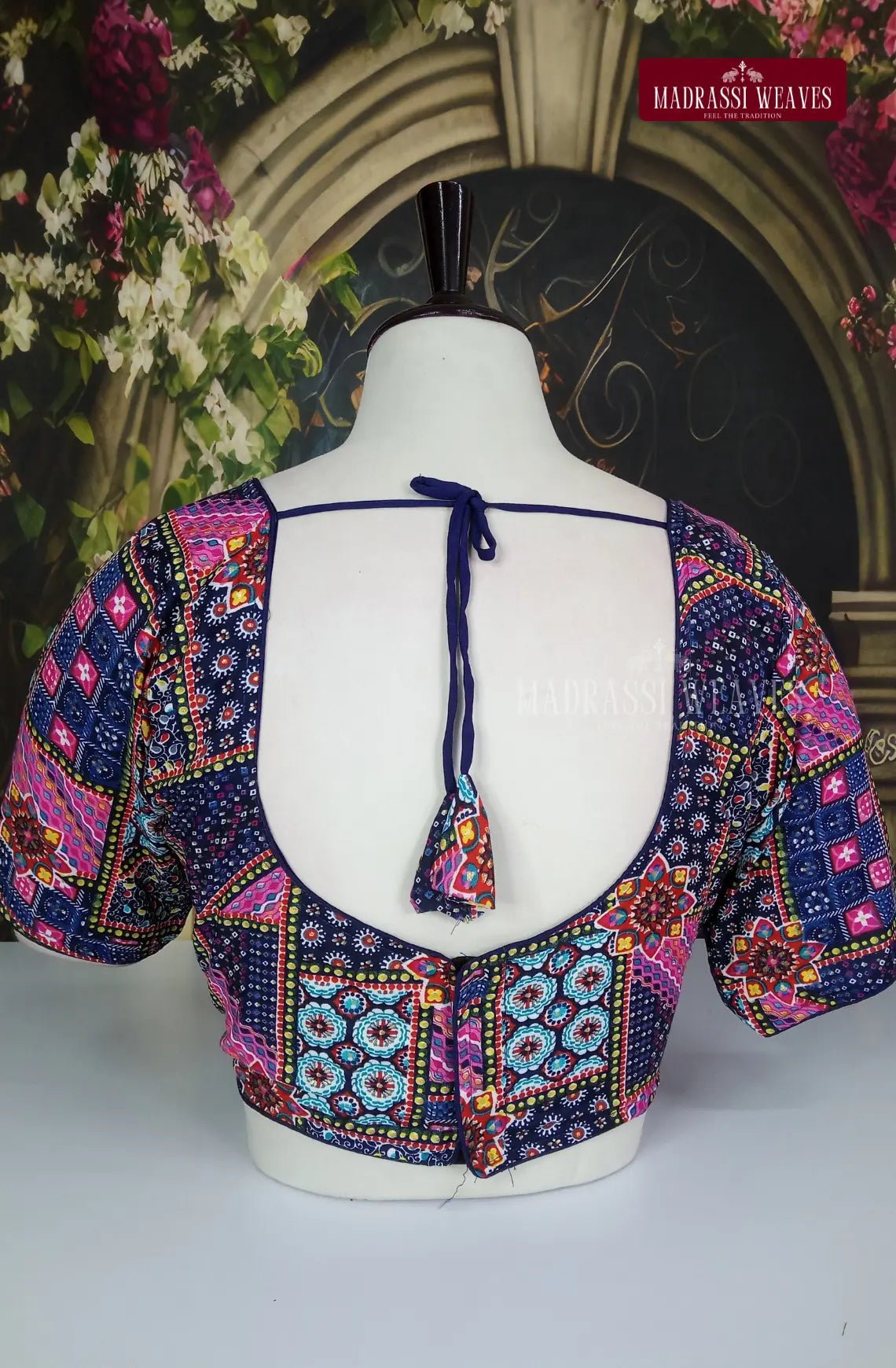 Readymade V Neck Cotton Blouse