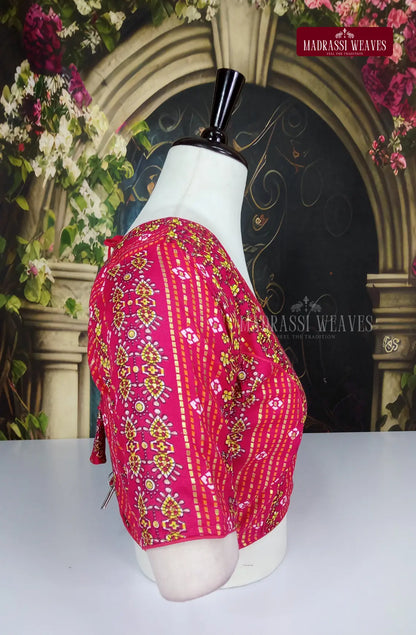 Readymade V Neck Cotton Blouse