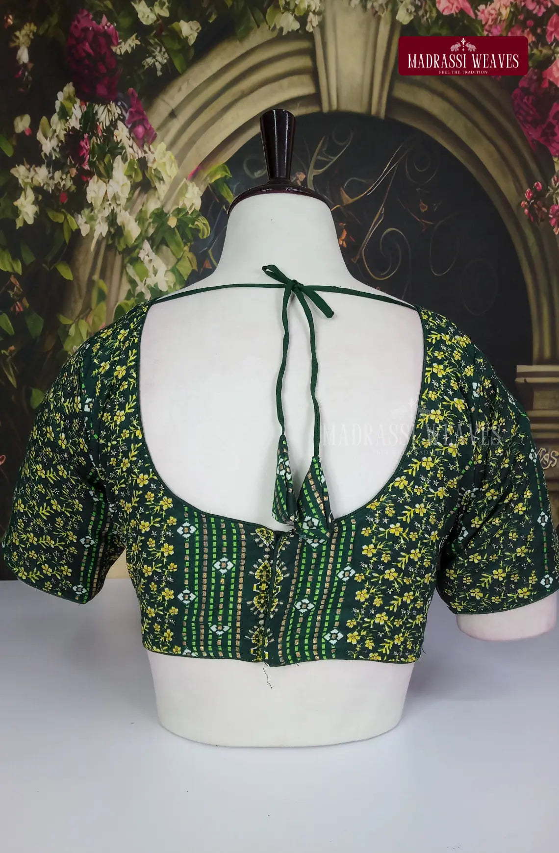 Readymade V Neck Cotton Blouse
