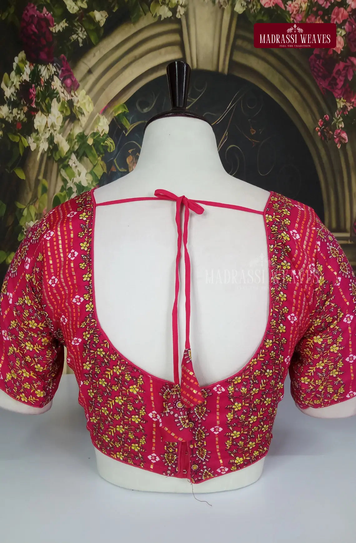 Readymade V Neck Cotton Blouse