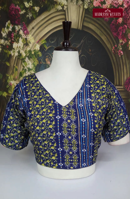 Readymade V Neck Cotton Blouse