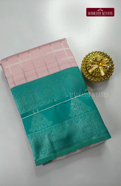 Semi Kanchi Silk Saree
