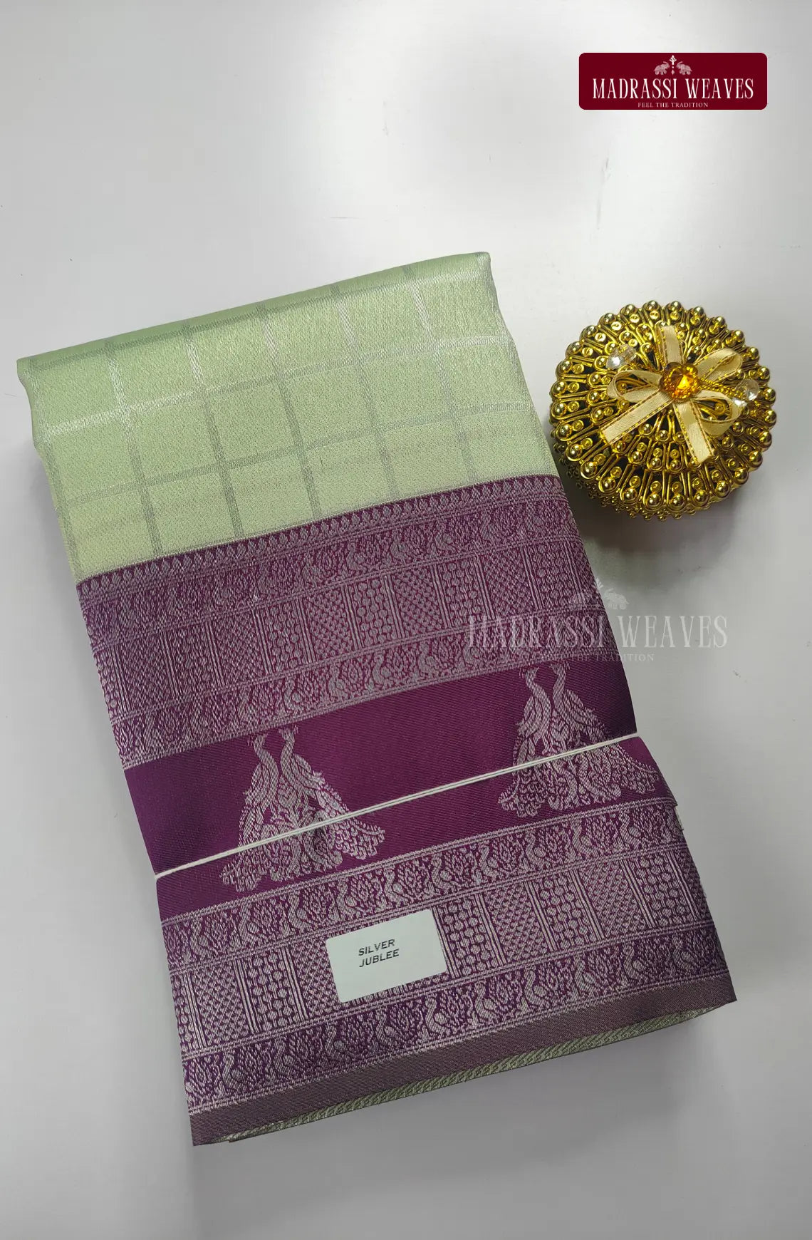 Semi Kanchi Silk Saree