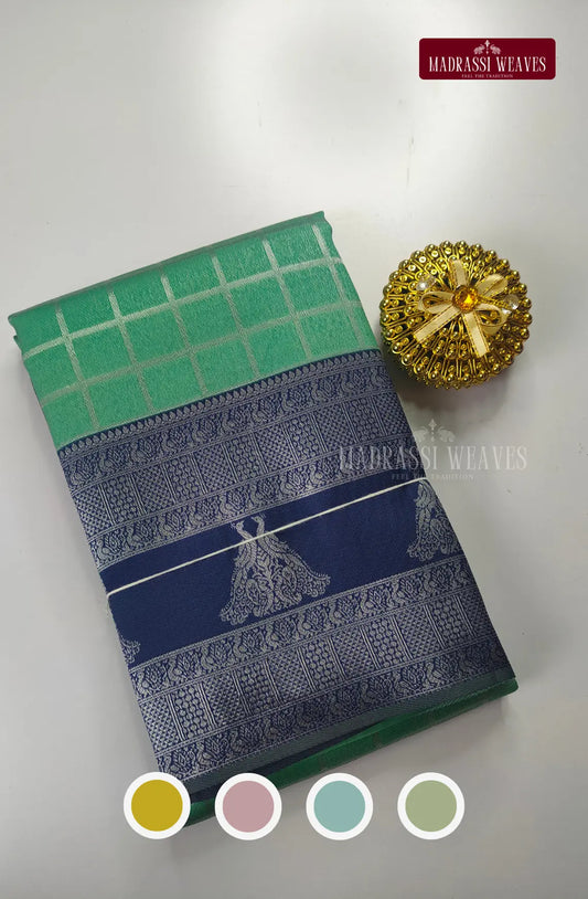 Semi Kanchi Silk Saree