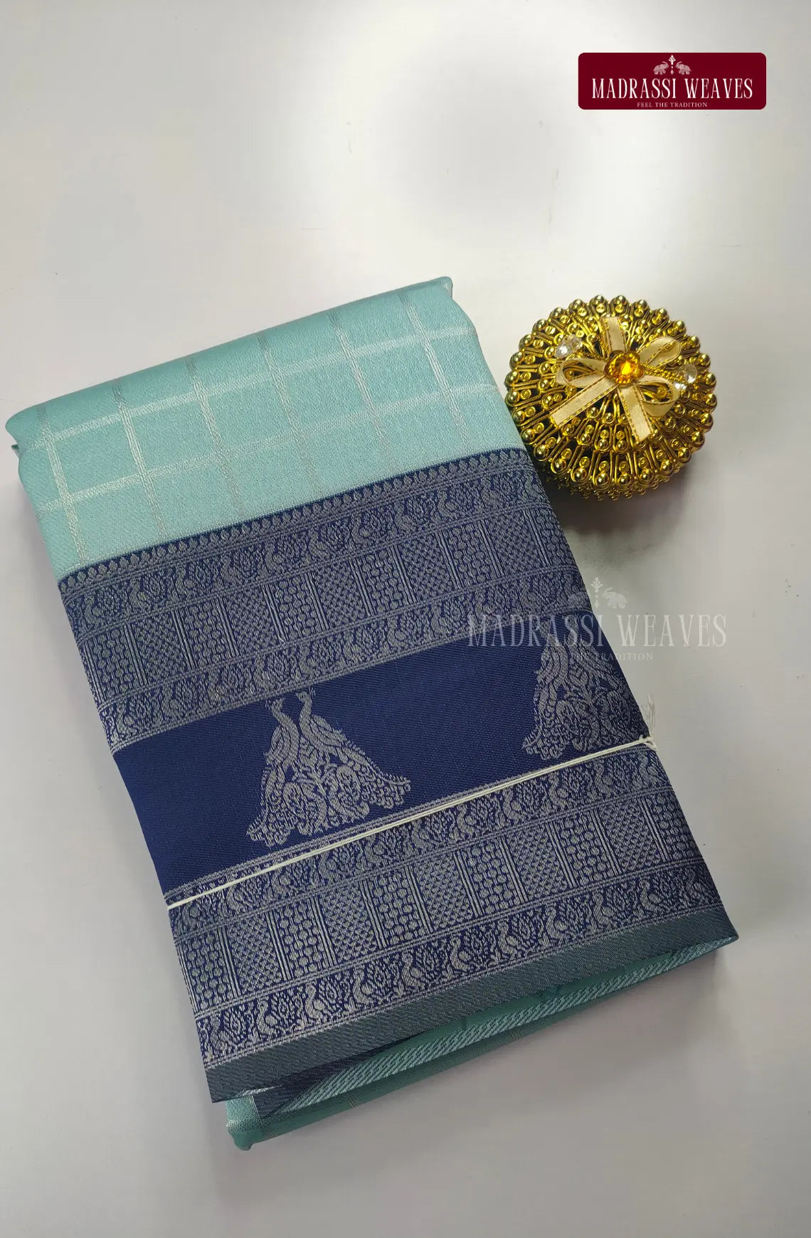 Semi Kanchi Silk Saree